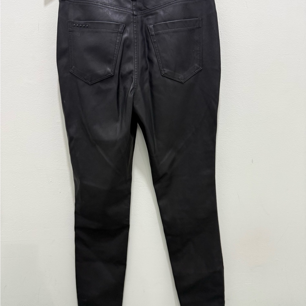 Blank NYC Black Vegan Leather Pants - Picture 4 of 6